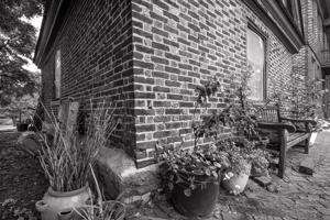 Brick detail, kitchen, ca. 1750